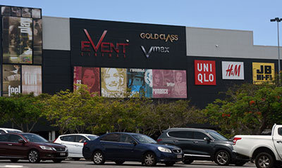 Street view of Chermside shopping centre