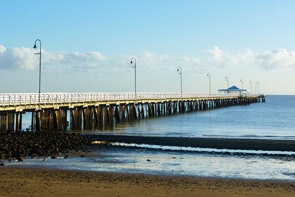 Woody Point jetty at Sunset